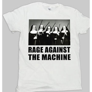 Ratm Rage Against The Machine Nuns With Guns Unisex Tshirt Ratm Band Retro 2